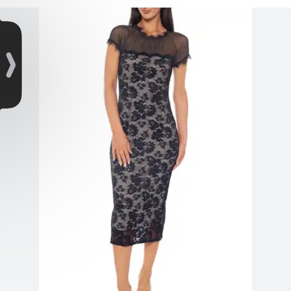 Marina black dress size small